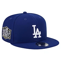 Los Angeles Dodgers Blue 2020 WS Patch Gray UV New Era 9FIFTY Snapback