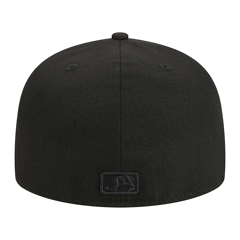 St. Louis Cardinals Black Script SL Side Patch Gray UV New Era 59FIFTY Fitted Hat