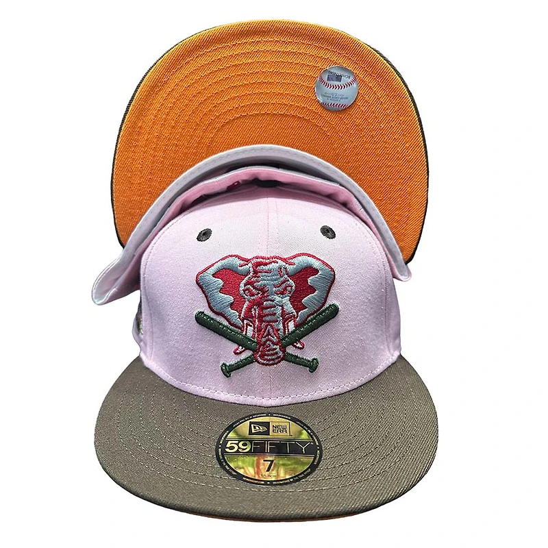 Oakland Athletics The Demon 40th Aniv Patch Orange UV New Era 59FIFTY Fitted Hat