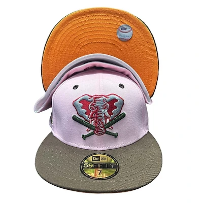 Oakland Athletics The Demon 40th Aniv Patch Orange UV New Era 59FIFTY Fitted Hat