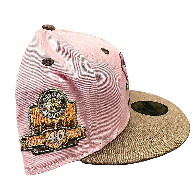 Oakland Athletics The Demon 40th Aniv Patch Orange UV New Era 59FIFTY Fitted Hat