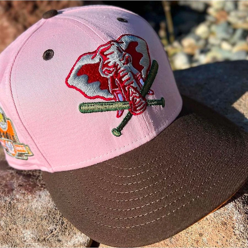 Oakland Athletics The Demon 40th Aniv Patch Orange UV New Era 59FIFTY Fitted Hat