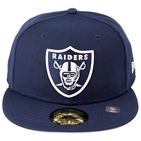 Las Vegas Raiders Basic New Era 59FIFTY Fitted Hat