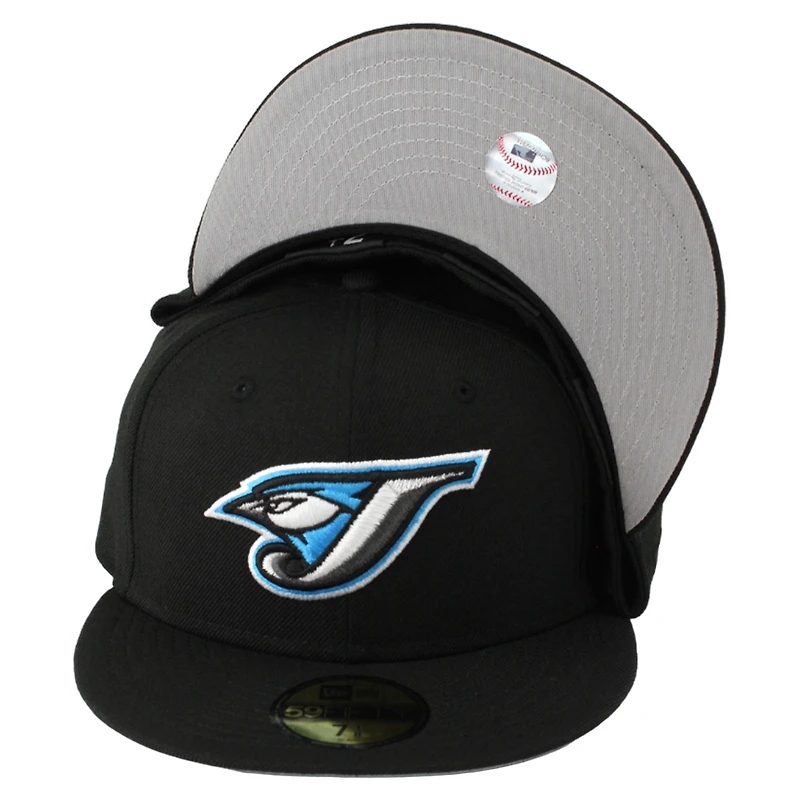 Toronto Blue Jays Black New Era 59FIFTY Fitted Hat