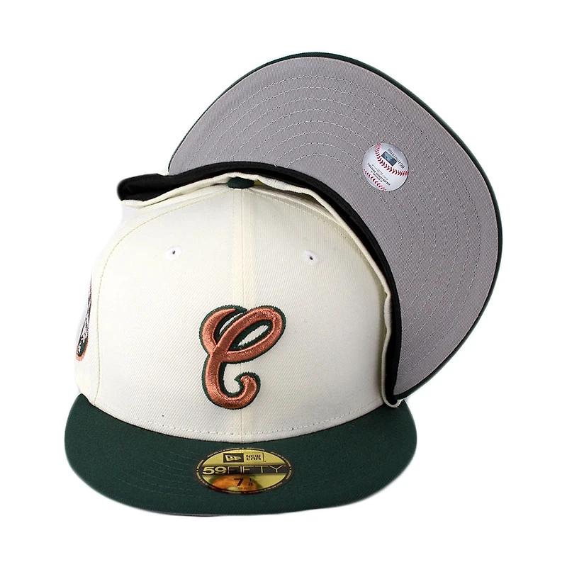 Chicago Cyber Monday White Sox Chrome Two Tone 75 Years Comiskey Park Patch Gray UV 59FIFTY Fitted Hat