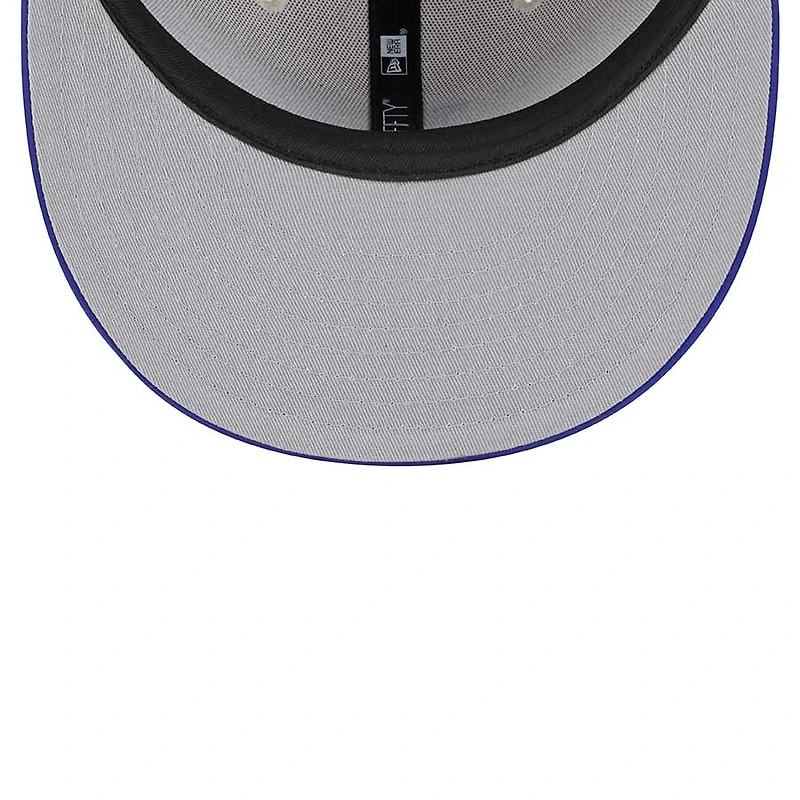 Los Angeles Dodgers Royal Blue White Satin Gray UV 59FIFTY Fitted Hat