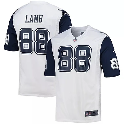 Dallas Cowboys CeeDee Lamb Alternate White Nike Game Jersey