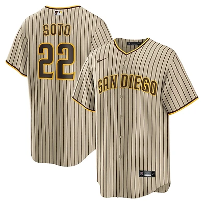 San Diego Padres Juan Soto Tan Brown Alternate Replica Nike Jersey