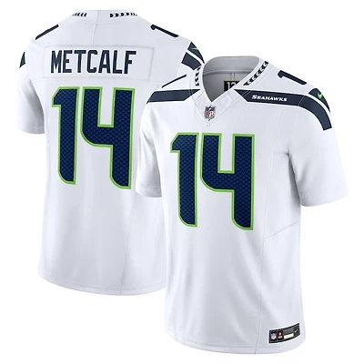 Seattle Seahawks DK Metcalf White Nike Vapor F.U.S.E Limited Jersey