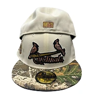 St. Louis Cardinals Chrome Realtree Two Tone Busch Stadium Patch Green UV New Era 59FIFTY Fitted Hat