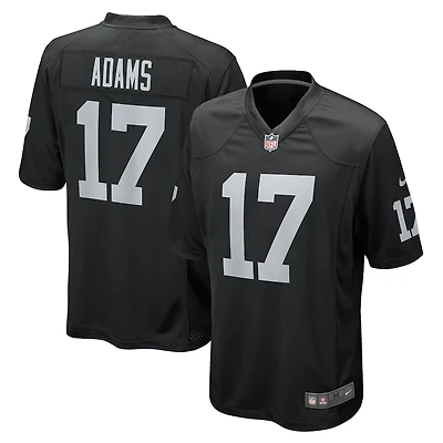 Youth Las Vegas Raiders Davante Adams Black Nike Game Jersey