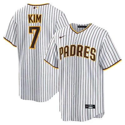 San Diego Padres Ha-Seong Kim Nike White Jersey
