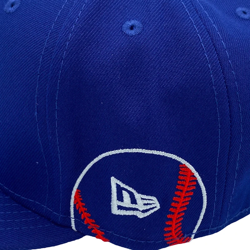 Los Angeles Dodgers Royal Pro Image Exclusive Multi Baseball Patch Gray UV New Era 59FIFTY Fitted Hat