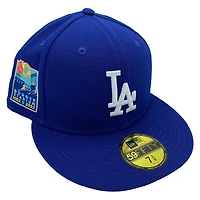 Los Angeles Dodgers Royal Pro Image Exclusive Multi Baseball Patch Gray UV New Era 59FIFTY Fitted Hat