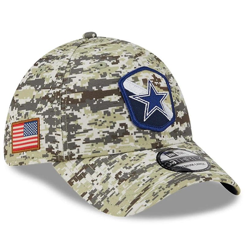 Dallas Cowboys New Era 2023 NFL Salute to Service Collection 39THIRTY Flex Hat