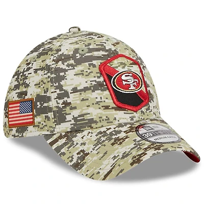 San Francisco 49ers New Era 2023 NFL Salute to Service Collection 39THIRTY Flex Hat