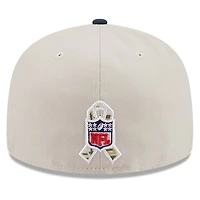 Seattle Seahawks 2023 Salute to Service NFL 59FIFTY New Era Fitted Hat