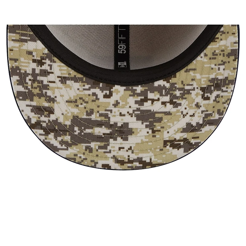 Seattle Seahawks 2023 Salute to Service NFL 59FIFTY New Era Fitted Hat