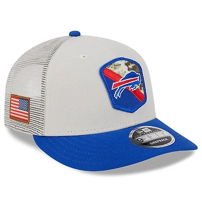 Buffalo Bills New Era 2023 NFL Salute to Service Low Profile 9FIFTY Snapback Adjustable Hat