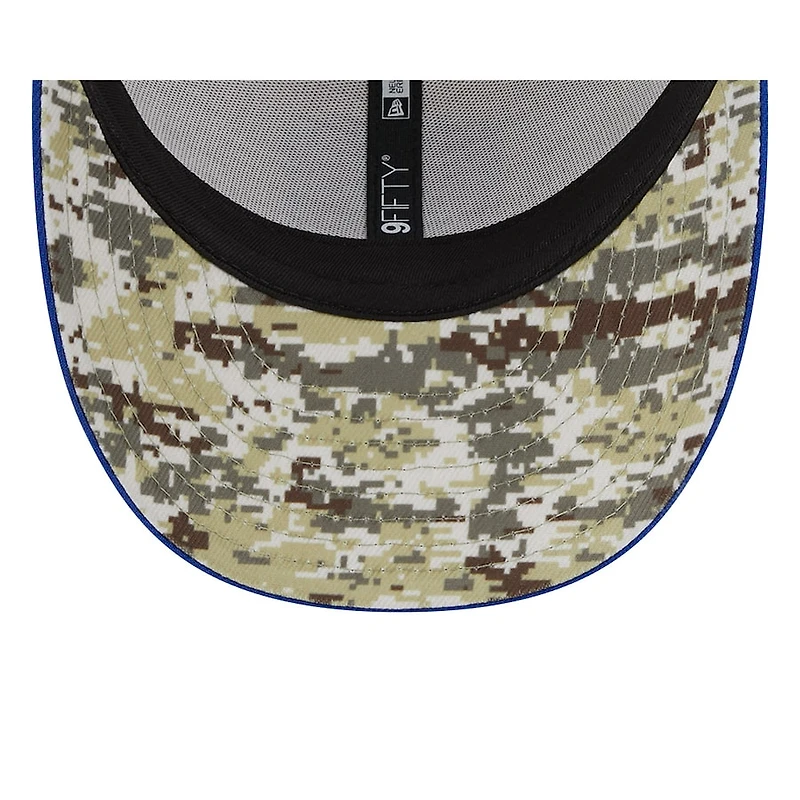 Buffalo Bills New Era 2023 NFL Salute to Service Low Profile 9FIFTY Snapback Adjustable Hat