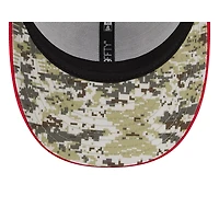 Kansas City Chiefs New Era 2023 NFL Salute to Service Low Profile 9FIFTY Snapback Adjustable Hat