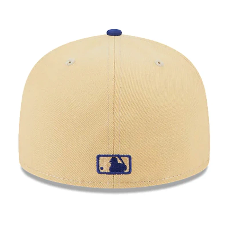 Los Angeles Dodgers Illusion Vegas Gold Royal Gray UV New Era 59FIFTY Fitted Hat