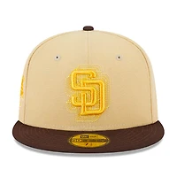 San Diego Padres Illusion Vegas Gold Royal Gray UV New Era 59FIFTY Fitted Hat