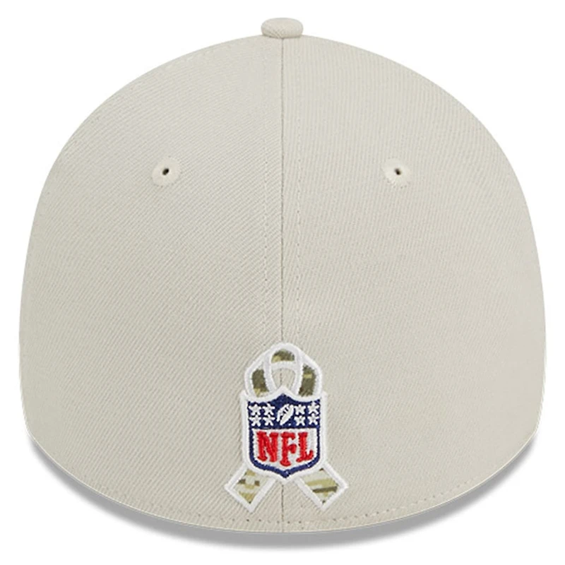 Pittsburgh Steelers New Era 2023 NFL Salute to Service Stone 39THIRTY Flex Hat