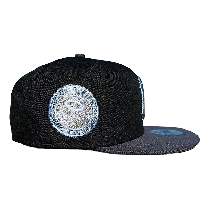 New York Yankees Black Graphite Two Tone 1962 WS Patch Gray UV Era 59FIFTY Fitted Hat