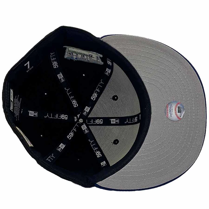 Minnesota Twins Black and Navy My Hood To Yours 2 2014 All Star Game Patch Gray UV New Era 59Fifty Fitted Hat