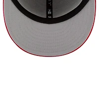 Los Angeles Dodgers Red and White Basic New Era 59FIFTY Fitted Hat