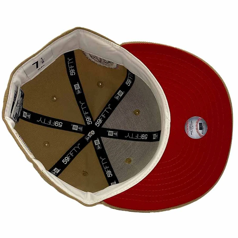 Seattle Mariners Khaki Rager Pack 30th Anniversary Patch Red UV New Era 59Fifty Fitted Hat