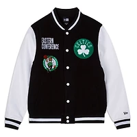 Boston Celtics New Era Black Varisty Jacket