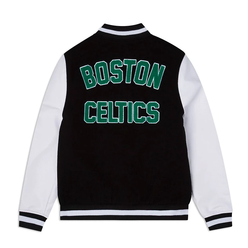 Boston Celtics New Era Black Varisty Jacket