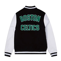 Boston Celtics New Era Black Varisty Jacket