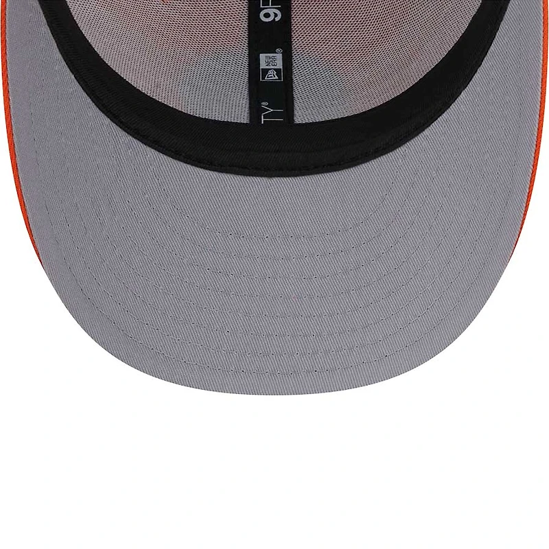 Denver Broncos Orange Circle New Era 9FIFTY Low Profile Snapback Hat