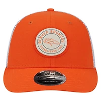 Denver Broncos Orange Circle New Era 9FIFTY Low Profile Snapback Hat