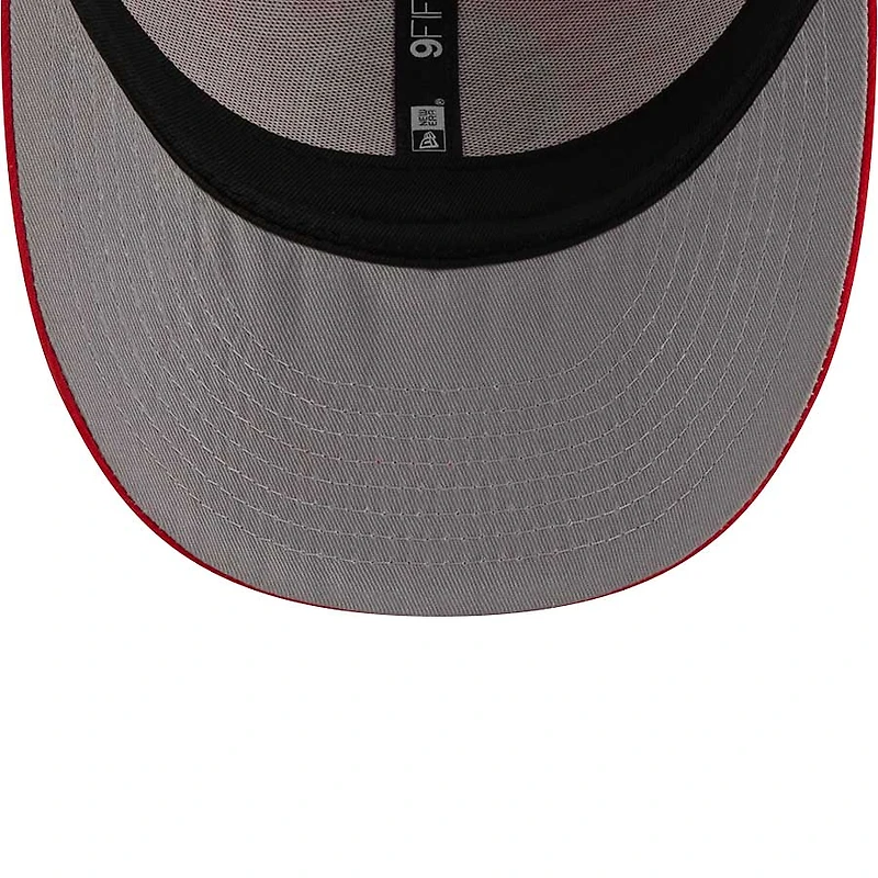 Kansas City Chiefs Red Circle New Era 9FIFTY Low Profile Snapback Hat