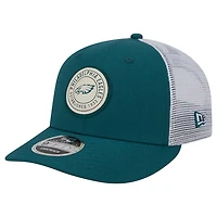 Philadelphia Eagles Midnight Green Circle New Era 9FIFTY Low Profile Snapback Hat