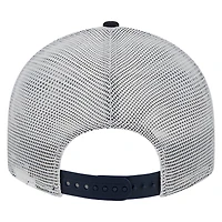 Atlanta Braves Navy Circle New Era 9FIFTY Low Profile Snapback Hat