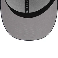 Atlanta Braves Navy Circle New Era 9FIFTY Low Profile Snapback Hat