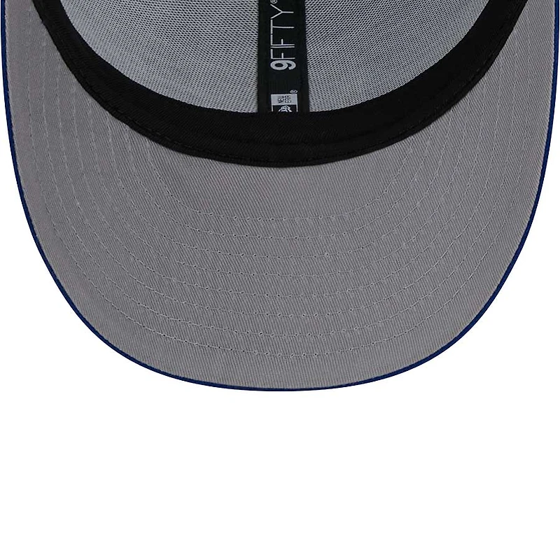 Chicago Cubs Royal Blue Circle New Era 9FIFTY Low Profile Snapback Hat