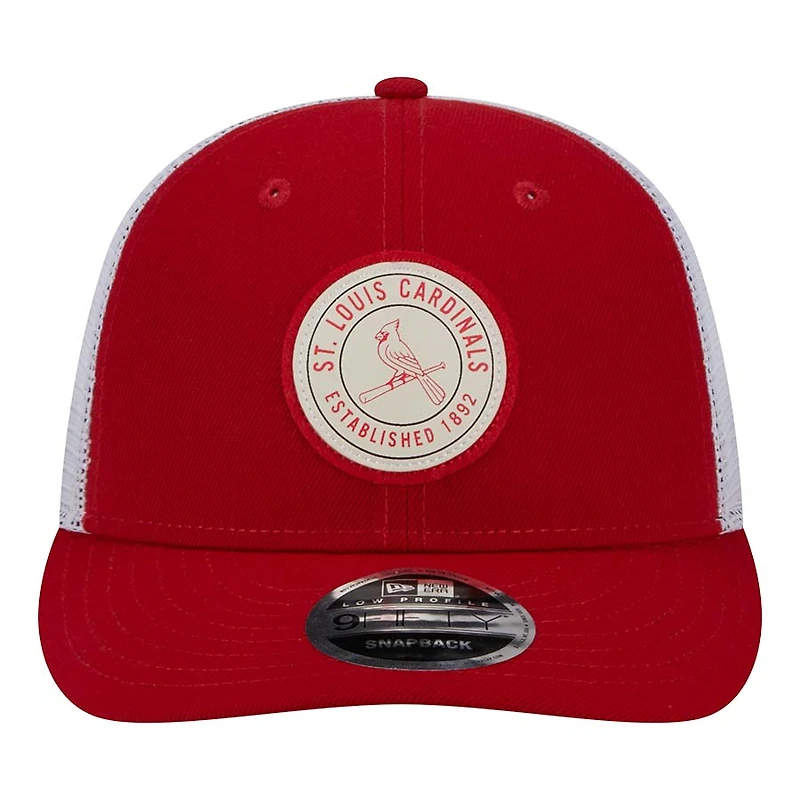 St. Louis Cardinals Red Circle New Era 9FIFTY Low Profile Snapback Hat