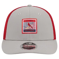 St. Louis Cardinals Gray Red Trucker New Era 9FIFTY Low Profile Snapback Hat