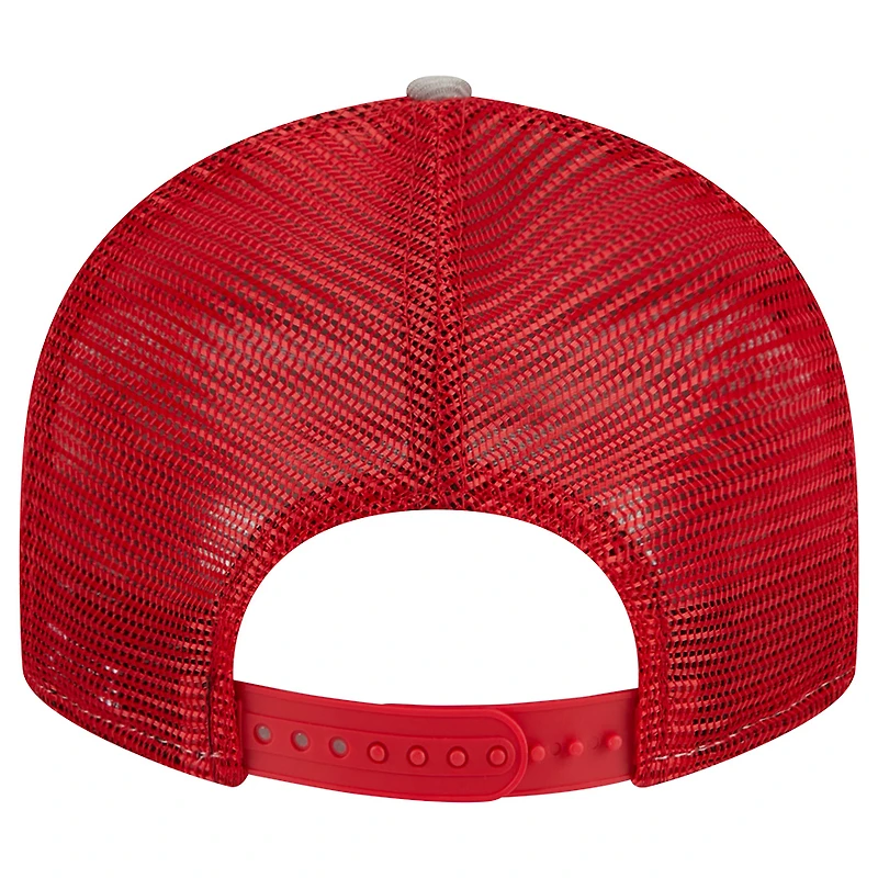 St. Louis Cardinals Gray Red Trucker New Era 9FIFTY Low Profile Snapback Hat
