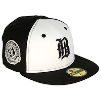 Birmingham Barons Cyber Monday Black White Southern League Patch Gray UV 59FIFTY Fitted Hat