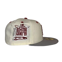 Boston Red Sox Chrome Gray Two Tone 1999 ASG Patch UV New Era 59FIFTY Fitted Hat