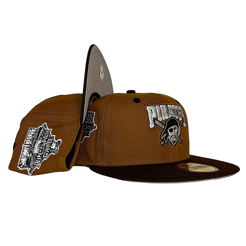 Pittsburgh Pirates Toasted Peanut Two Tone 2006 ASG Patch Gray UV New Era 59FIFTY Fitted Hat