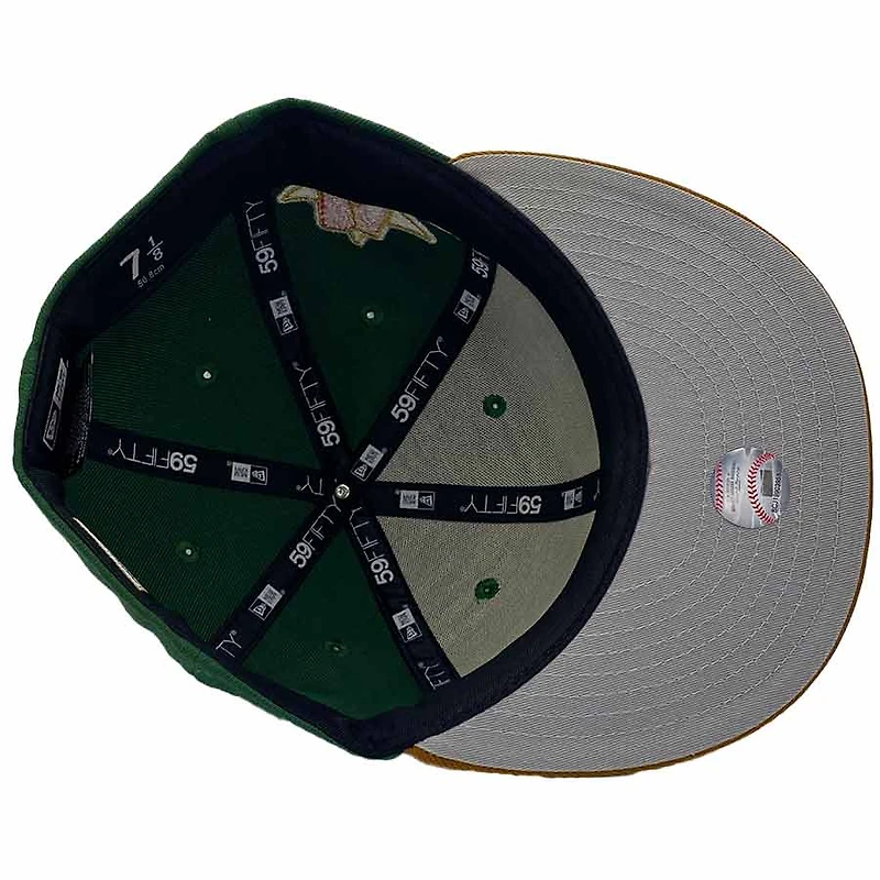 Boston Red Sox Green and Brown Carter 1961 All Star Game Patch Gray UV New Era 59Fifty Fitted Hat