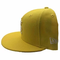 St. Louis Cardinals All Yellow with White Logo New Era 59FIFTY Fitted Hat